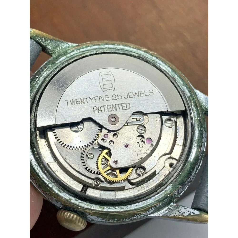 Unichorn FB194 Men's Watch Vintage Automatic 25 Jewels FOR REPAIR PARTS